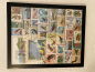 Preview: Bild mit Vogelbriefmarken ** / komplette Ausgaben