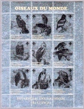 Kongo  2000  9 Werte  **  KLB  Greifvögel
