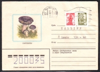 Sowjetunion  1982  1 Brief gelaufen  Zudruck: Täubling  (02)