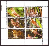 Tuva  1998  6 Werte  **  KLB  Vögel