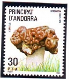 Andorra (spanisch)  1985  1 Wert  **  Lorchel