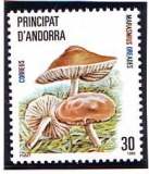 Andorra (spanisch)  1986  1 Wert  **  Nelkenschwindling