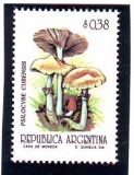 Argentinien  1992  1 Wert  **  Pilze