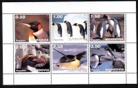 Mordovia  1998  6 Werte  **  KLB  Pinguine