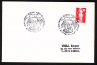 Frankreich  1992  1 Brief mit 2 Stempel mit Pilzen  (19)