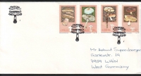 Ciskei  1987  1 Brief mit Pilzfrankatur und Pilzstempel  (20 A)