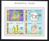 Burkina Faso  1996  4 Werte  **  KLB  A  Pilze