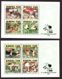 Burkina Faso  1995  8 Werte  **  2 KLB  grün  A  Pilze