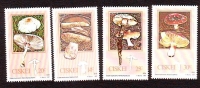 Ciskei  1987  4 Werte  **  Eßbare Pilze