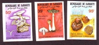 Dschibuti  1987  3 Werte  **  B  Pilze