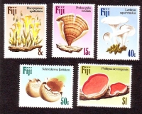 Fidschi - Inseln  1984  5 Werte  **  Pilze