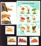 Gambia  1997  13 W. + 1 Bl.  **  B  Pilze