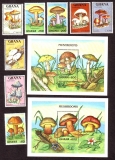Ghana  1989  8 W. + 2 Bl.  **  A  Pilze