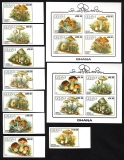 Ghana  1990  8 W. + 2 Bl.  **  B  Pilze
