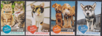 Australien  2025  4 Werte  **  Hunde und Katzen