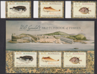Australien  2026  3 W. + 1 Bl.  **  Fische