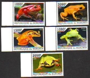 Burundi  2022  5 Werte  **  Frösche