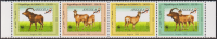 Dschibuti  2024  4 Werte  **  ZD  Gemsen  WWF