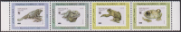 Dschibuti  2025  4 Werte  **  ZD  Reptilien  WWF