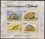 Dschibuti  2026  1 Block  **  Reptilien