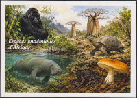 Preview: Dschibuti  2026  6 W. auf  1 Maximumkarte  Wildtiere / Pilze