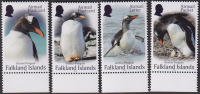 Falklandinseln  2025  4 Werte  **  Pinguine