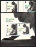 Gibraltar  2021  2 W. + 1 Bl.  **  Berberaffen 2 / Europa