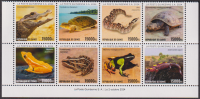 Guinea  2024  8 Werte  **  ZD  Reptilien