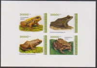 Guinea  2025  1 Deluxe Block  **  Frösche 2