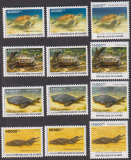 Guinea  2025  12 Werte  **  Schildkröten / Krokodil