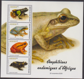 Guinea  2025  4 Werte  **  KLB  Frösche