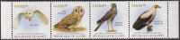 Guinea  2025  4 Werte  **  ZD  Greifvögel