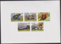 Guinea - Bissau  2026  5 Werte  **  Reptilien / Affe / Pilz  Deluxe Proof