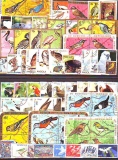 Vögel  H15  70 Werte gestempelt