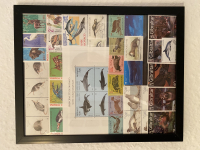 Preview: Bild mit Tierbriefmarken ** / Säugetiere - komplette Ausgaben