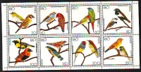ISÖ - Schweden  1994  8 Werte  **  KLB  Vögel
