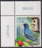Lettland  2025  1 Wert  **  Star - Vogel des Jahres