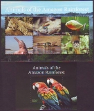 Niuafo'ou  2022  6 W. + 1 Bl.  **  KLB  Tiere des Amazonasgebietes