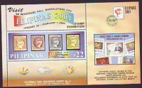 Philippinen  2004  1 Block  **  Briefmarkenausstellung