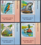 Rumänien  2025  4 Werte  **  Vögel / Robbe