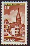 Saarland  1950  1 Wert  **  Stadt Ottweiler