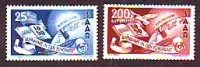 Saarland  1950  2 Werte  **  Europarat