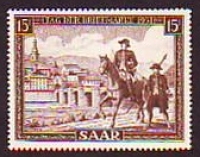 Saarland  1951  1 Wert  **  Tag der Briefmarke