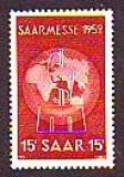 Saarland  1952  1 Wert  **  Saarmesse