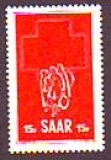 Saarland  1952  1 Wert  **  Rotes Kreuz