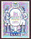 Saarland  1953  1 Wert  **  Tag der Briefmarke