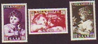 Saarland  1953  3 Werte  **  Gemälde 4