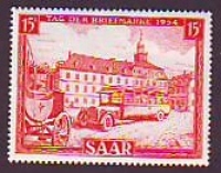 Saarland  1954  1 Wert  **  Tag der Briefmarke