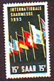 Saarland  1955  1 Wert  **  Saarmesse