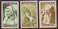 Saarland  1955  3 Werte  **  Gemälde 6
